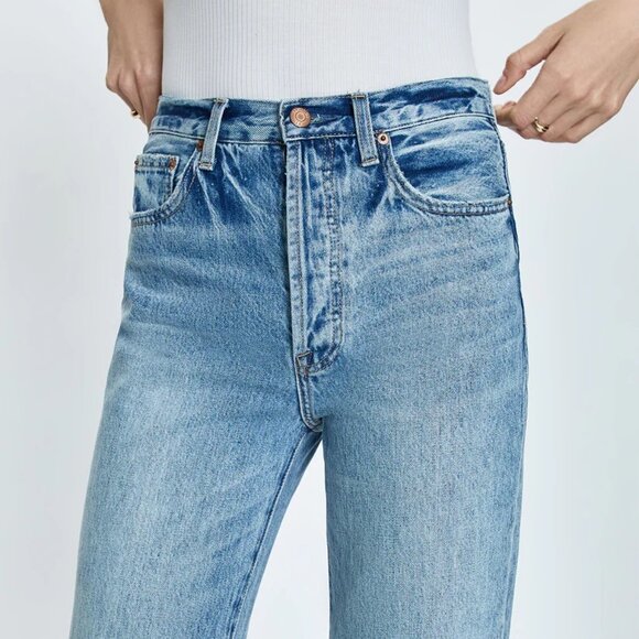 NEW Pistola Cassie Super High Rise Straight Jean BRAMBLE Size 24 - Picture 3 of 14